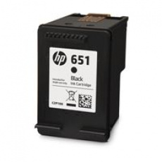 Originálna čierna atramentová kazeta HP 651, C2P10AE (600 strán)