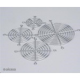 Ochranná mriežka AKASA MG-08, pre ventilátory 80 mm, pochrómovaná