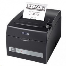Citizen CT-S310II LAN, Dual-IF, 8 bodov/mm (203 dpi), rezačka, čierna