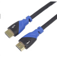 PREMIUMCORD HDMI - Ultra HDTV kábel, 3 m (farebný, pozlátené konektory)