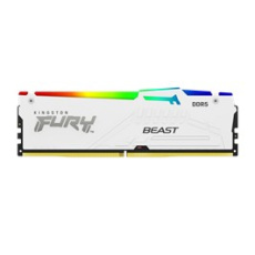 KINGSTON DIMM DDR5 32GB 6000MT/s CL36 FURY Beast Bílá RGB EXPO