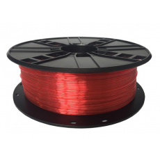 GEMBIRD Tlačová struna (filament) PETG, 1,75 mm, 1 kg, červená