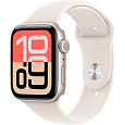 Apple Watch SE 3 GPS + Cellular 40mm Starlight Aluminium Case with Starlight Sport Band - M/L