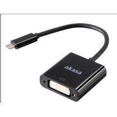 Adaptér AKASA USB Type-C na DVI