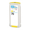 HP 70 Yellow DJ Ink Cart, 130 ml, C9454A