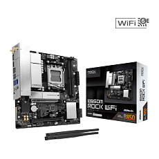 ASRock MB Sc AM5 B850M ROCK WIFI, AMD B850, 4xDDR5, 1xDP, 1xHDMI, WiFi, mATX