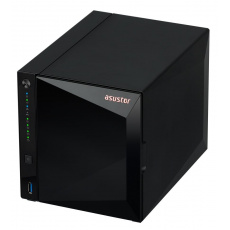 Asustor AS3304T 4-šachtový NAS Drivestor 4 Pro, 2 GB DDR4, 1x2.5GE, 3xUSB3.2, Realtek RTD1296 4core 1.4GHz