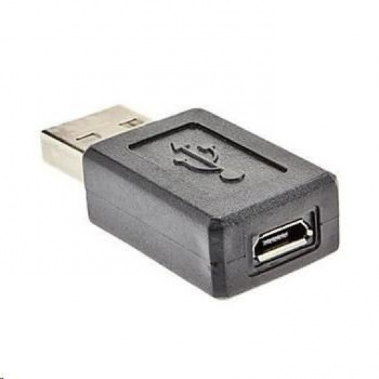 Adaptér USB PremiumCord micro USB B/Female - USB A/Male