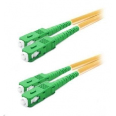 Duplexní patch kabel SM 9/125, OS2, SC(APC)-SC(APC), LS0H, 2m Duplexní patch kabel SM 9/125, OS2, SC(APC)-SC(APC), LS0H, 2m