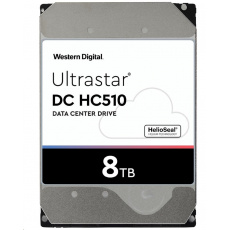 Western Digital Ultrastar® HDD 8TB (HUH721008ALE601) DC HC510 3.5in 26.1MM 256MB 7200RPM SATA 512E SED (ZLATÝ)