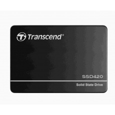 TRANSCEND Industrial SSD 420K, 128GB, 2,5", SATA III, MLC, hliníkové puzdro