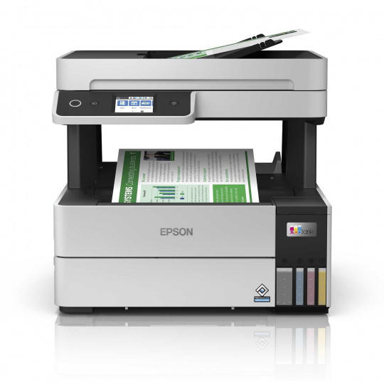 Atramentová tlačiareň EPSON EcoTank L6460, 3v1, A4, 1200x4800dpi, 37 str./min, USB, duplex, 3 roky záruka po registrácii.