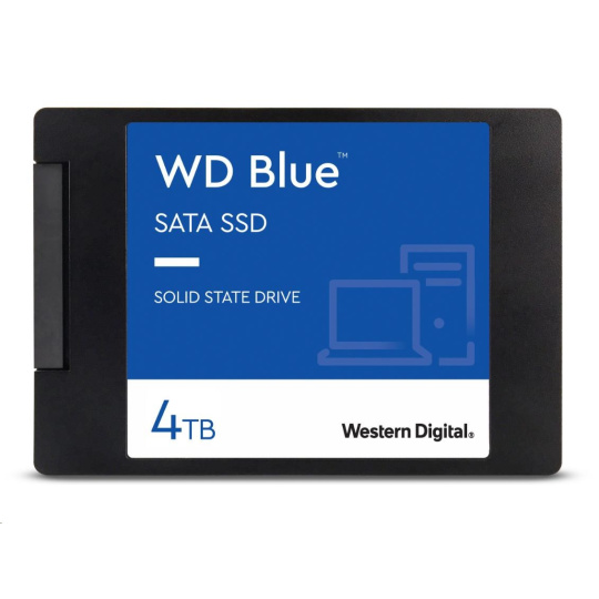 WD BLUE SSD 3D NAND WDS400T3B0A 4TB SATA/600, (R:560, W:530MB/s), 2.5"