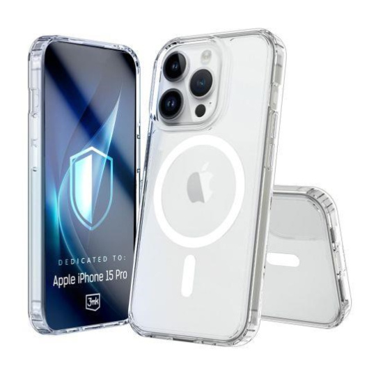 3mk ochranný kryt Armor Magcase pro Apple iPhone 15 Pro 3mk ochranný kryt Armor Magcase pro Apple iPhone 15 Pro