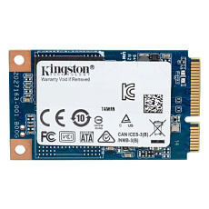 Kingston SSD Industrial 256GB SATA mSATA (R:550, W:480MB/s)