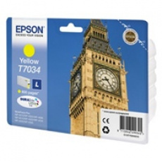 Atramentová lišta EPSON WorkForce-4000/4500 - žltá L - 800 str. (9,6 ml) Atramentová lišta EPSON WorkForce-4000/4500 - žltá L - 800 str. (9,6 ml)
