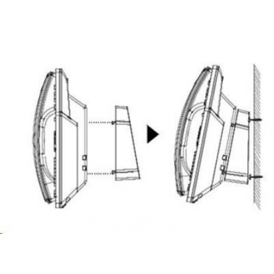 Nástenný držiak Grandstream pre GRP2614/2615/2616/GXV3350