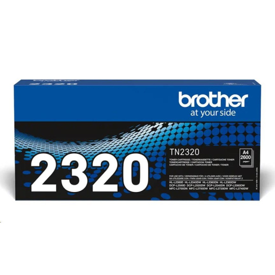 Toner BROTHER TN-2320 Laserový spotrebný materiál - toner cca 2600stran