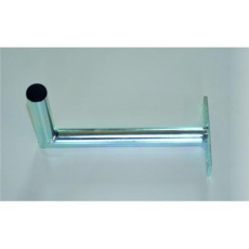 Držák antény na zeď - otočený, galvanický zinek, délka 25cm Držák antény na zeď - otočený, galvanický zinek, délka 25cm