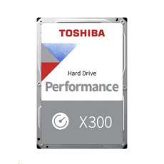 TOSHIBA HDD X300 10TB, SATA III, 7200 otáčok za minútu, 256 MB cache, 3,5", DOPREDAJ