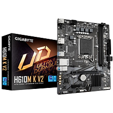 GIGABYTE MB Sc LGA1700 H610M K V2, Intel H610, 2xDDR5, DP, HDMI, mATX