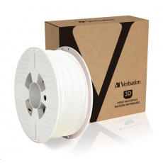 VERBATIM Filament pre 3D tlačiarne PLA 1.75mm, 335m, 1kg biela (OLD PN 55268)