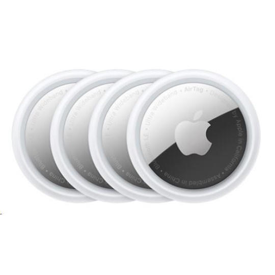 BAZAR - APPLE AirTag (4 Pack), poškozený obal BAZAR - APPLE AirTag (4 Pack), poškozený obal