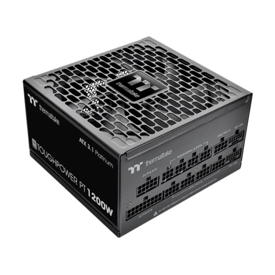 THERMALTAKE zdroj 1200W Toughpower PT, 135mm, Plně modulární, 80+ Platinum, černá THERMALTAKE zdroj 1200W Toughpower PT, 135mm, Plně modulární, 80+ Platinum, černá