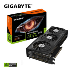 BAZAR - GIGABYTE VGA NVIDIA GeForce RTX 4070 SUPER WINDFORCE OC 12G, 12G GDDR6X, 3xDP, 1xHDMI - Po opravě (Bez příšlušen BAZAR - GIGABYTE VGA NVIDIA GeForce RTX 4070 SUPER WINDFORCE OC 12G, 12G GDDR6X, 3xDP, 1xHDMI - Po opravě (Bez příšlušen