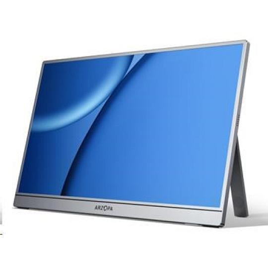Arzopa A1 Pro Portable Monitor 15.6" IPS Full HD 1080p Metal Housing Přenosný monitor, šedý