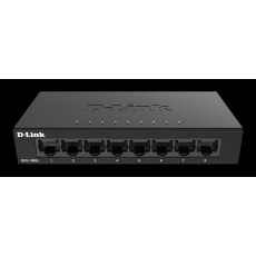 D-Link DGS-108GL 8-portový gigabitový stolný prepínač s kovovým puzdrom