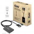 Club3D kabel VGA a USB-A na HDMI s ocáskem, M/F, 0.6m