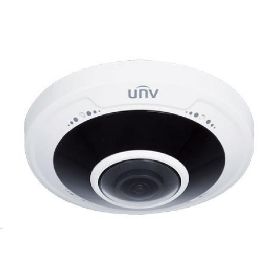 Uniview IPC815SB-ADF14K-I0, 5Mpix, H.265, zv.1.4 mm (180°), IR 10 m, DI/DO, audio, Mic, IP66 antivandal, rybie oko