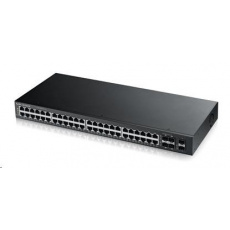 Zyxel GS1920-48v2 50-portový gigabitový WebManaged Switch, 44x gigabitový RJ45, 4x gigabitový RJ45/SFP, 2x SFP