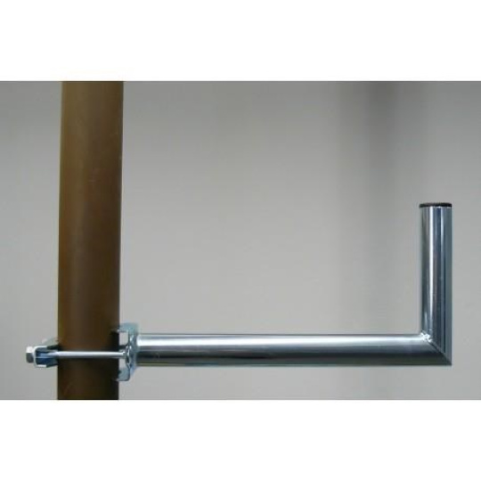 Držák antény na stožár, galvanický zinek, délka 40cm Držák antény na stožár, galvanický zinek, délka 40cm