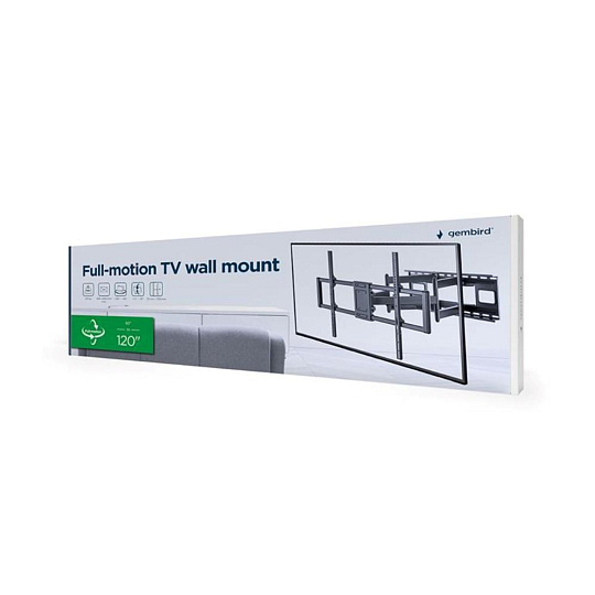 GEMBIRD Držák TV WM-120ST-01, 60"-120" (120kg), plně pohyblivý