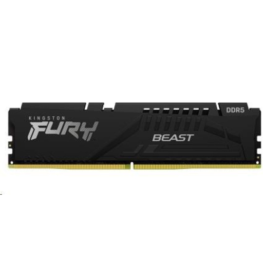 KINGSTON DIMM DDR5 16GB 6000MT/s CL36 FURY Beast Černá EXPO