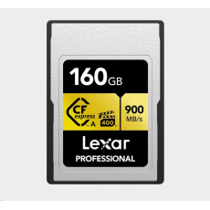 Lexar CFexpress Pro Gold R900/W800 - VPG400 (Type A) 160GB Lexar CFexpress Pro Gold R900/W800 - VPG400 (Type A) 160GB