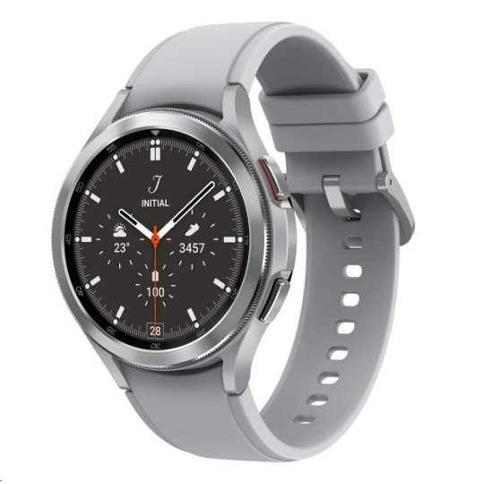 Samsung Galaxy Watch 4 Classic (46 mm), LTE, EU, stříbrná