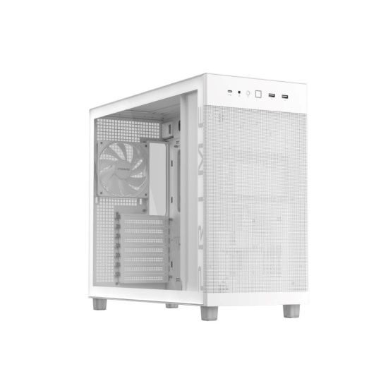 ASUS case PRIME AP303 TG WHITE, ATX, průhledná bočnice,1x120mm, bílá ASUS case PRIME AP303 TG WHITE, ATX, průhledná bočnice,1x120mm, bílá