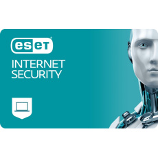 ESET Internet Security pre 4 zariadenia, predĺženie licencie na 2 roky