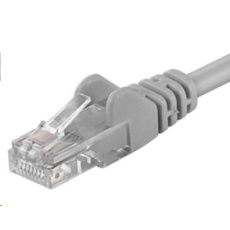 PremiumCord Patch kabel UTP RJ45-RJ45 CAT6 50m šedá