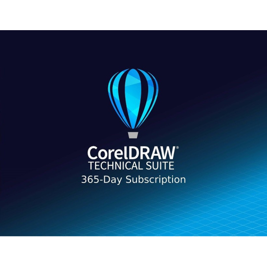 CorelDRAW Technical Suite Education Prenájom licencie na 365 dní (5-50) EN/DE/FR/ES/BR/IT/CZ/PL/NL