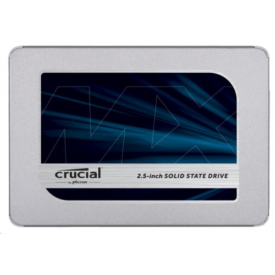 Crucial SSD MX500, 250 GB, SATA III 7 mm, 2,5"