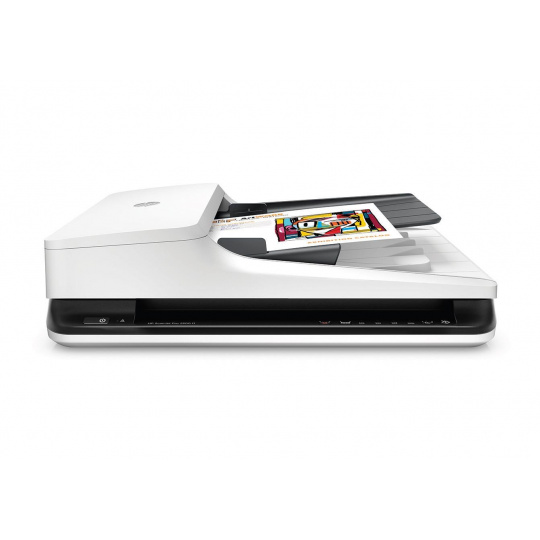 Plochý skener HP ScanJet Pro 2500 f1 (A4,1200 x 1200, USB 2.0, ADF, duplex)