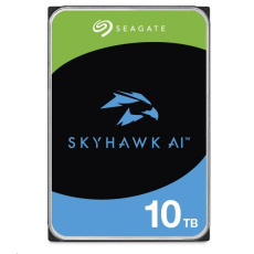 BAZAR - SEAGATE HDD 10TB SKYHAWK AI, 3.5", SATAIII, 7200 RPM, Cache 256MB, s R/V Senzorem, recertified product BAZAR - SEAGATE HDD 10TB SKYHAWK AI, 3.5", SATAIII, 7200 RPM, Cache 256MB, s R/V Senzorem, recertified product