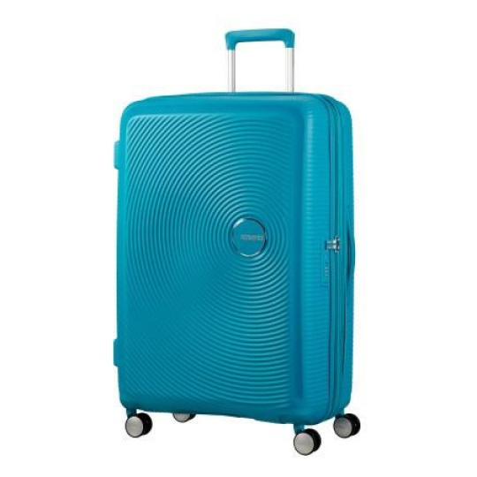 <p>American Tourister Soundbox SPINNER 77/28 EXP TSA Letná modrá</p>