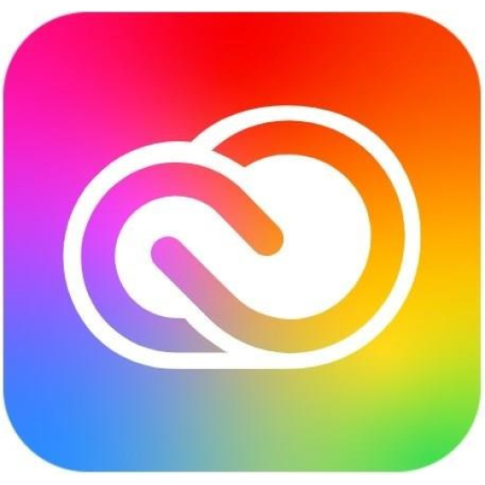 Adobe Creative Cloud for teams All Apps Multi Platform Viacero jazykov (+CZ) Government, 1 používateľ, 1 mesiac, Level 2, 10 - 49 Lic - nová licence