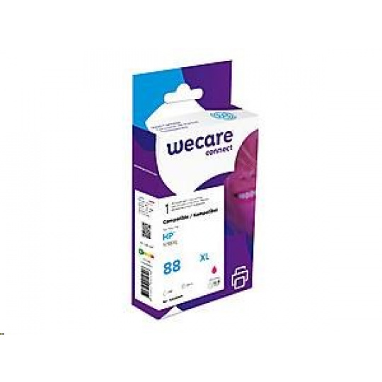 WECARE ARMOR cartridge pro HP Officejet K550 (C9392A), fialová/magenta HC, 24 ml