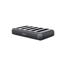 BMX SolidSafe™ 5 Bay Charging Dock, Black BMX SolidSafe™ 5 Bay Charging Dock, Black